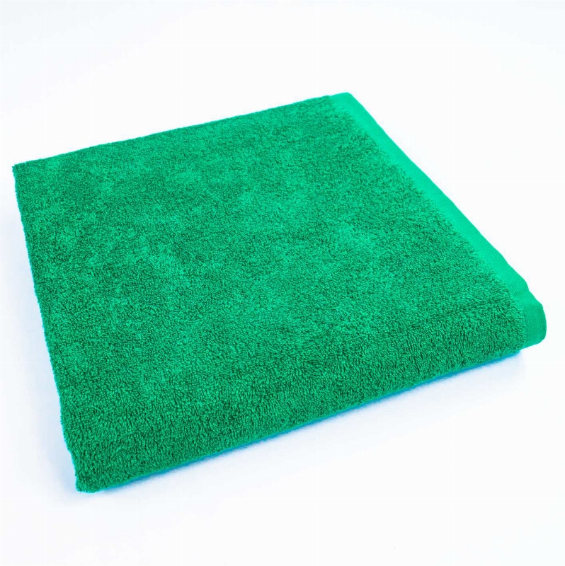 Рушник махровий для душу GM Textile 70х140см 400г/м2 (Зелений)